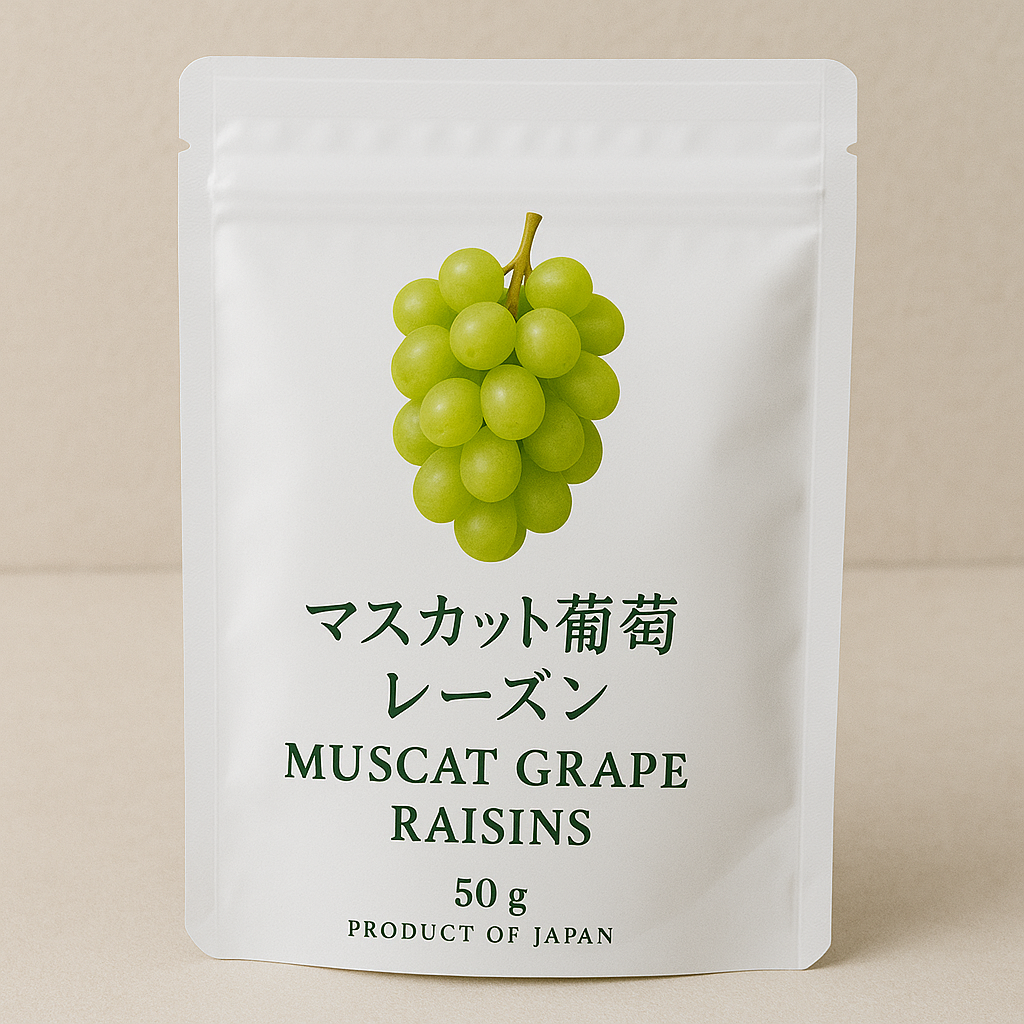 奢華仕上的日本麝香葡萄乾(2025年夏季)